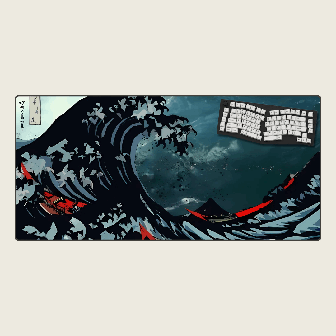 Rogue Tide - Great Wave Mouse Pads