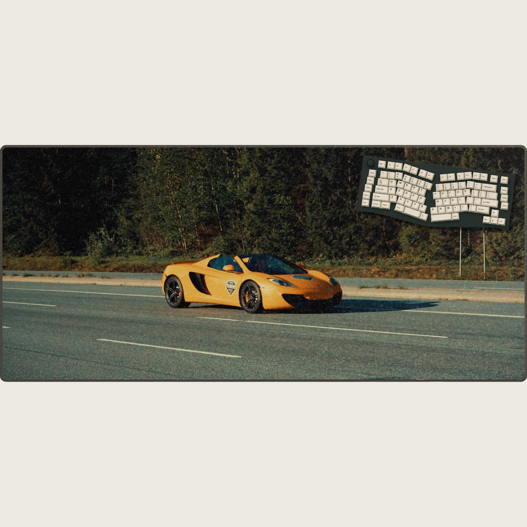 McLaren MP4-12C - Car Mouse Pads