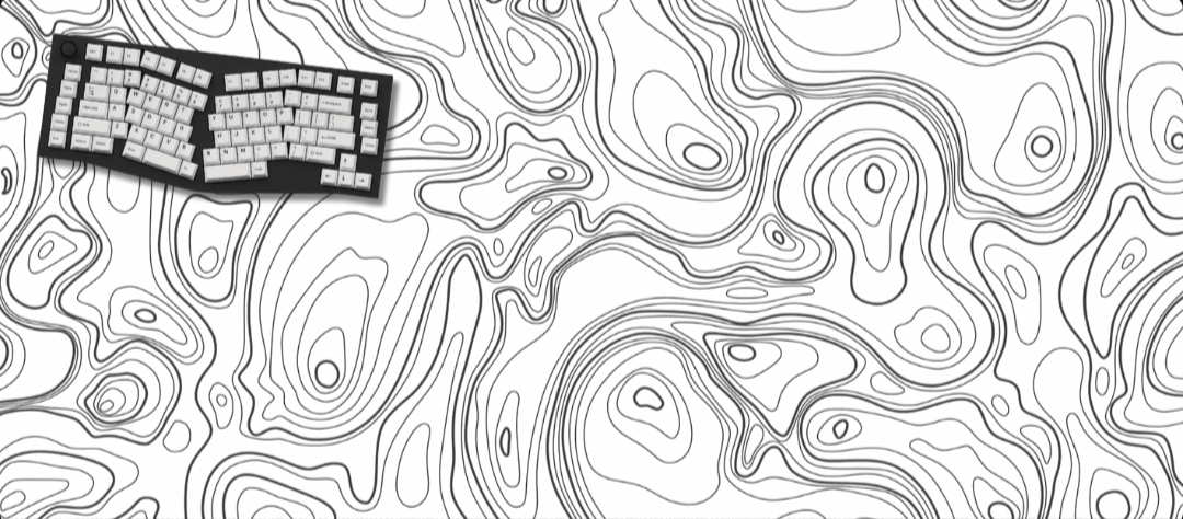 Isohel - Topographic Mouse Pads