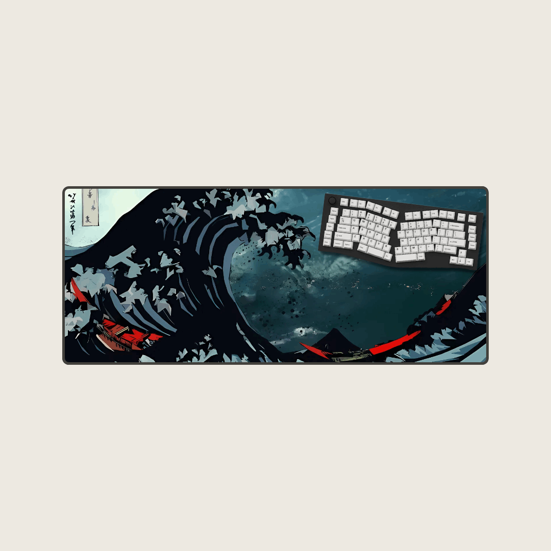 Rogue Tide - Great Wave Mouse Pads