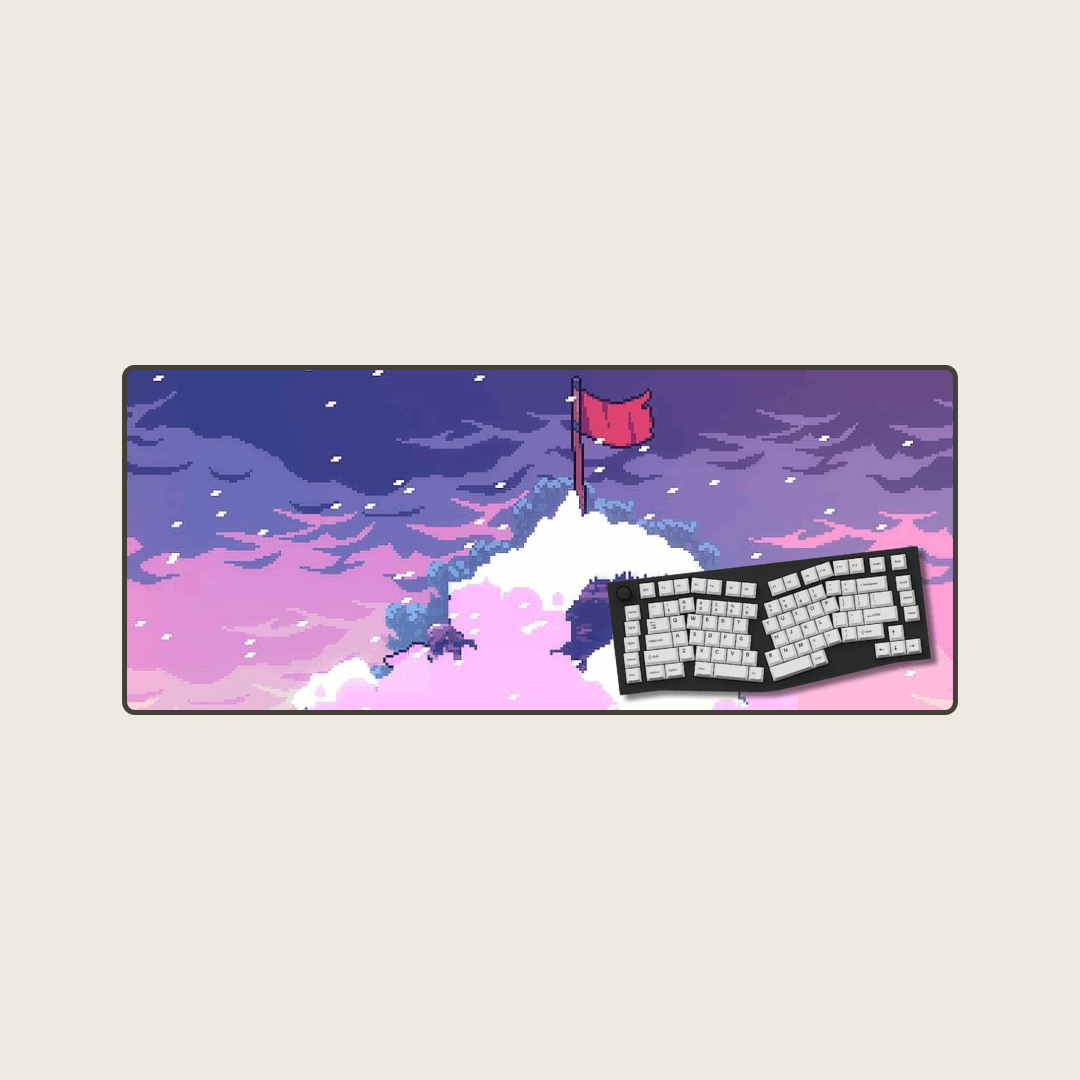 Celeste Summit - Cityscape Mouse Pads