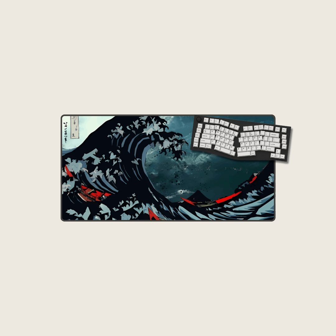 Rogue Tide - Great Wave Mouse Pads