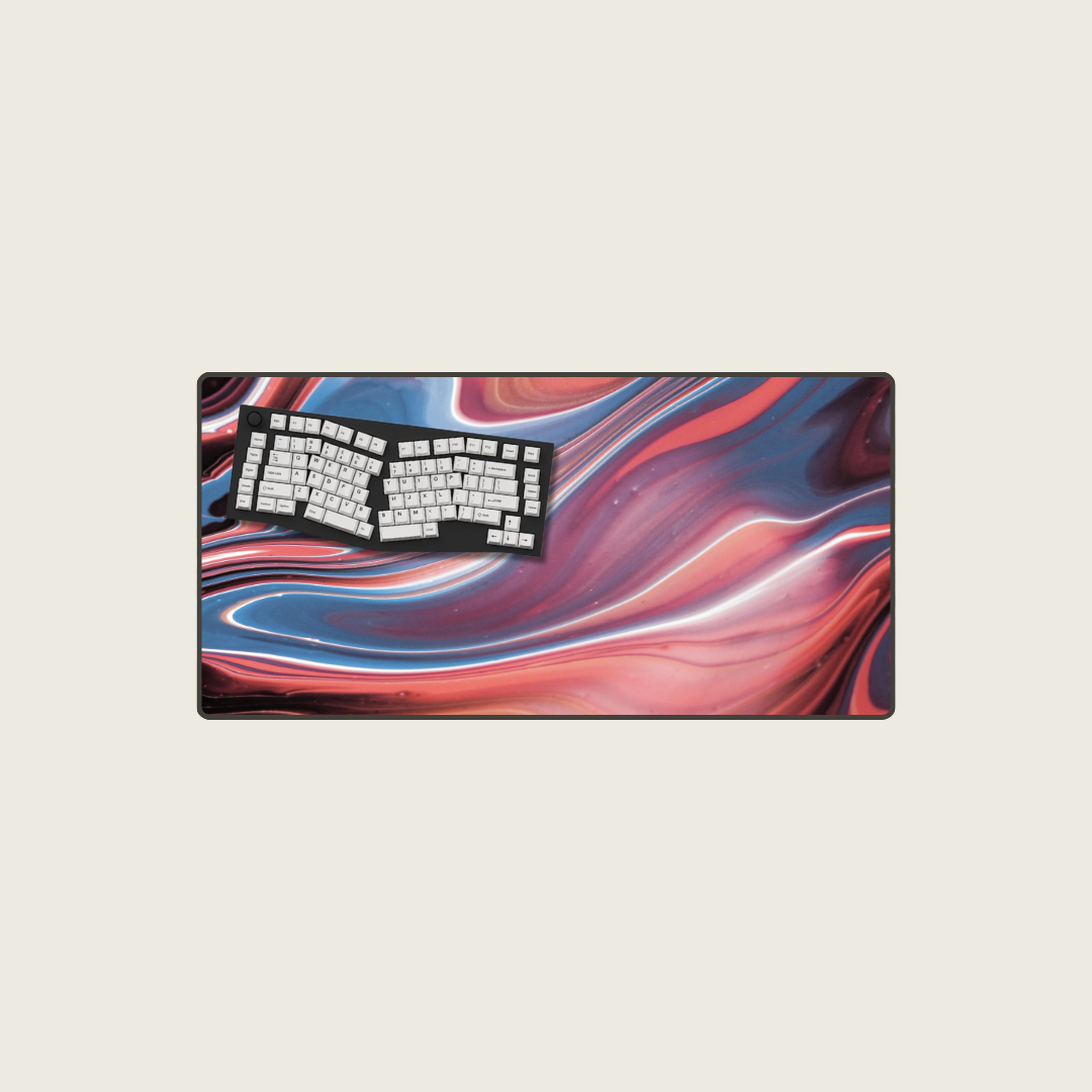 Azure Neptune - Swirl Mouse Pads