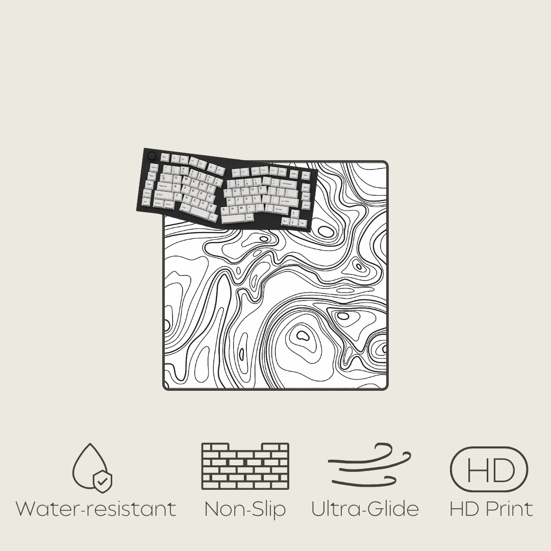 Isohel - Topographic Mouse Pads