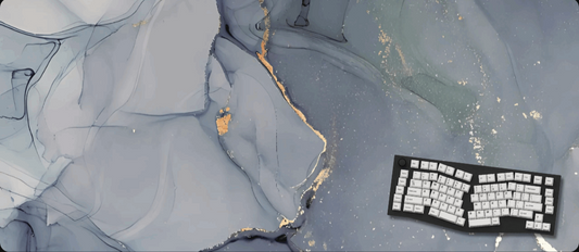 Angelite - Marble Mouse Pads