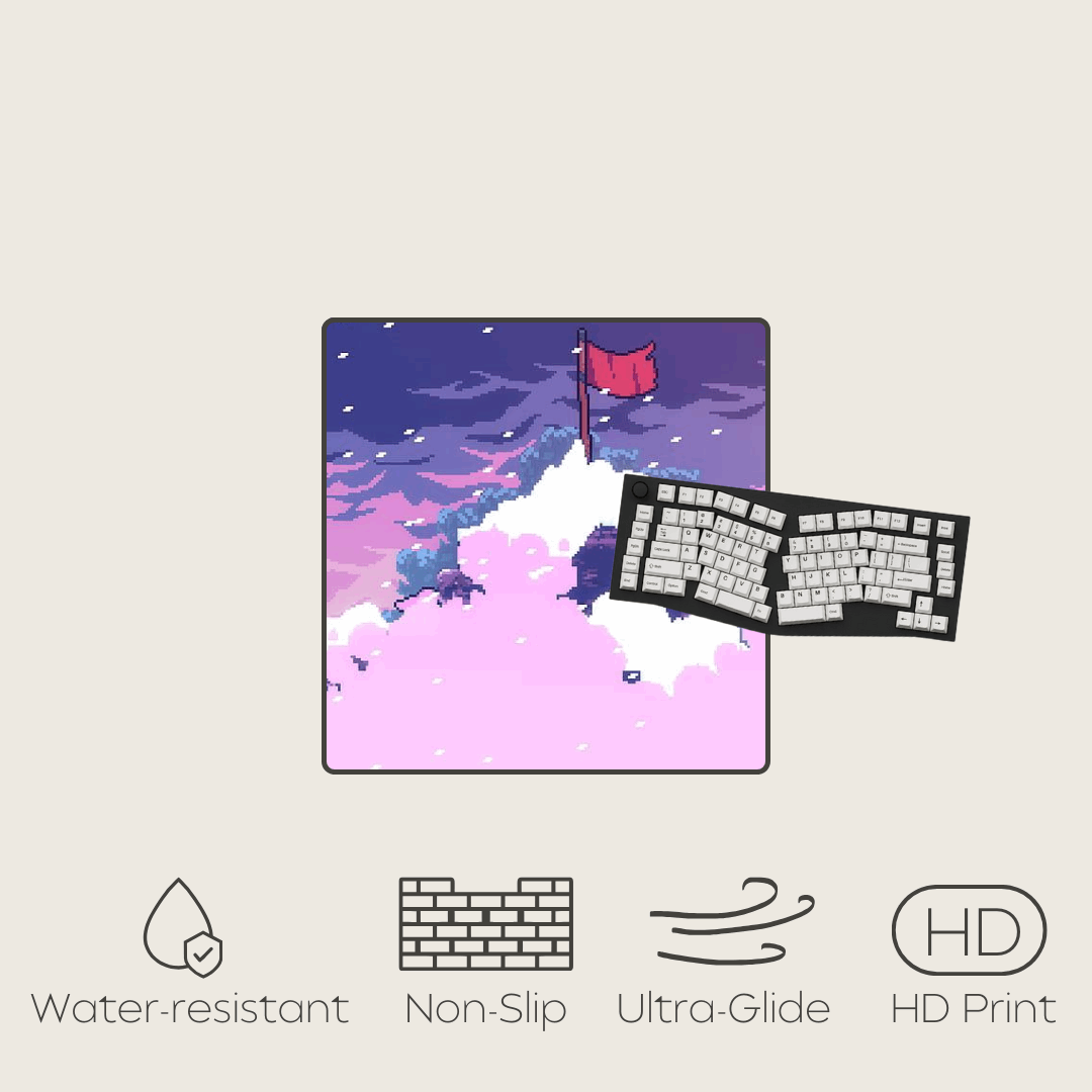 Celeste Summit - Cityscape Mouse Pads