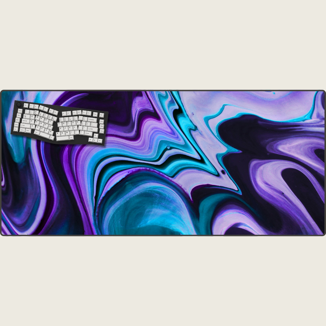 Titan’s Glow - Swirl Mouse Pads