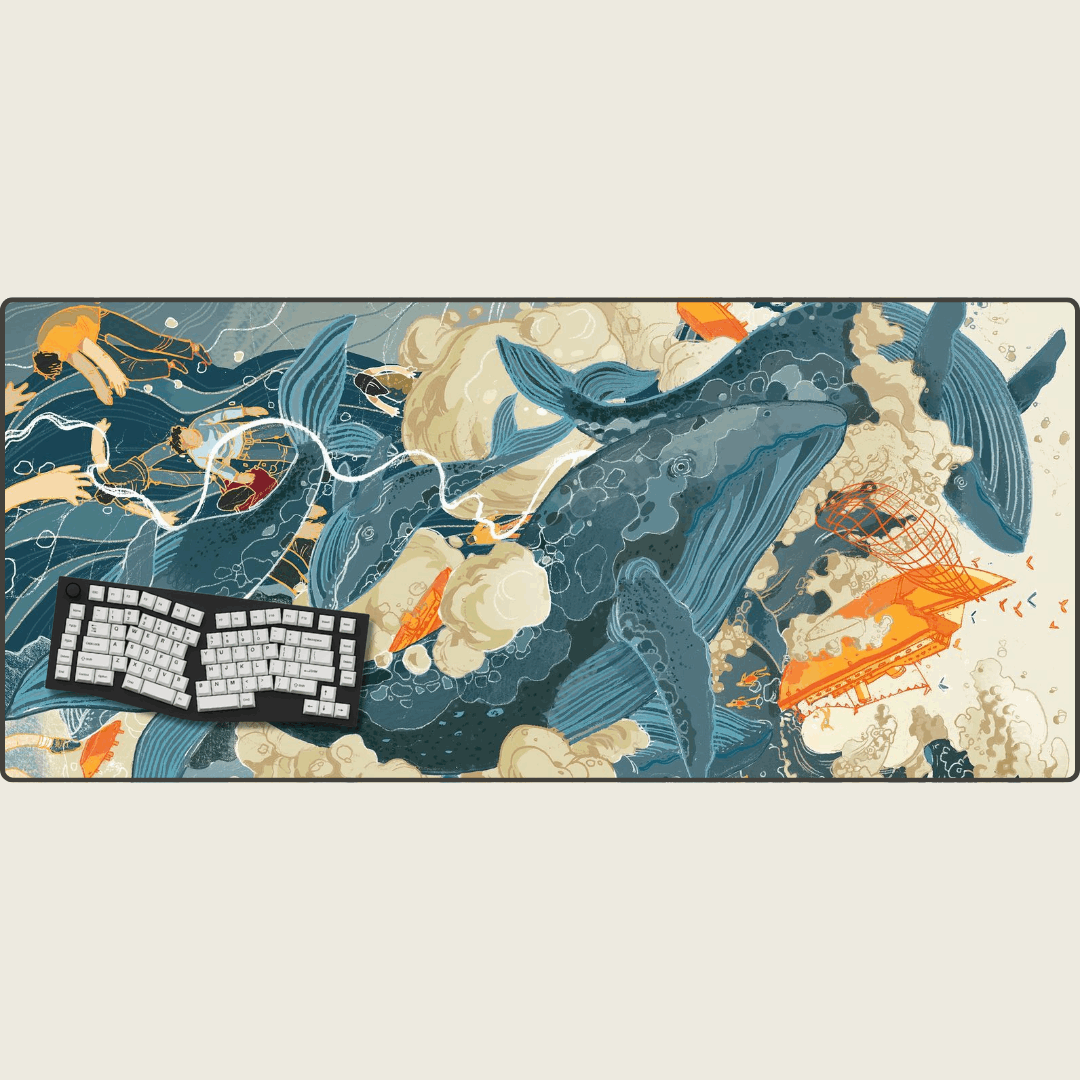 Whale Riders - Legends Mouse Pads