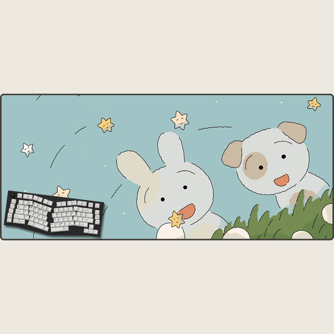 Mirrored Magic - Dream Landscape Mouse Pads