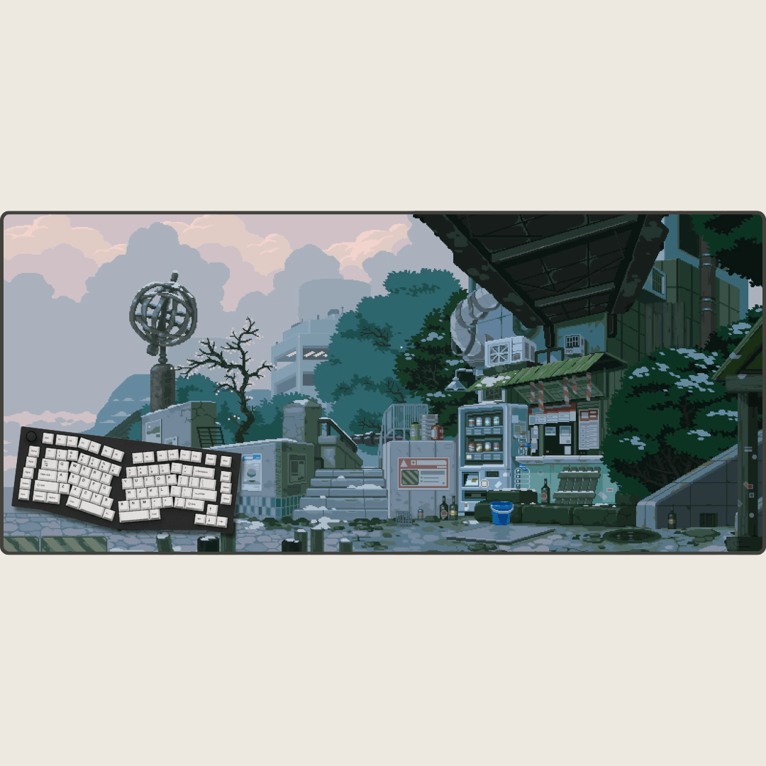 Polarised Peak - Cityscape Mouse Pads