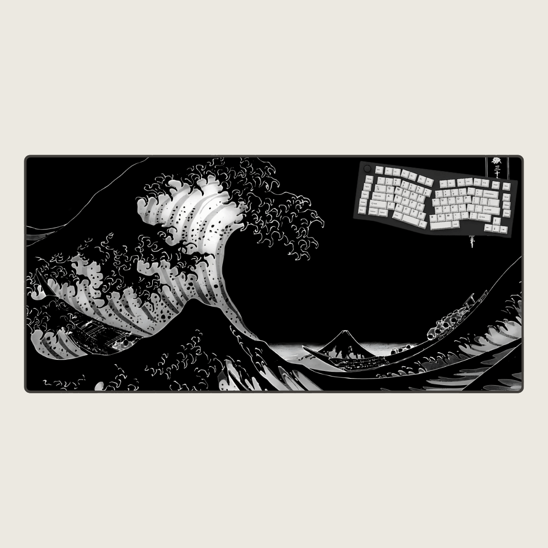 Ghost Break - Great Wave Mouse Pads