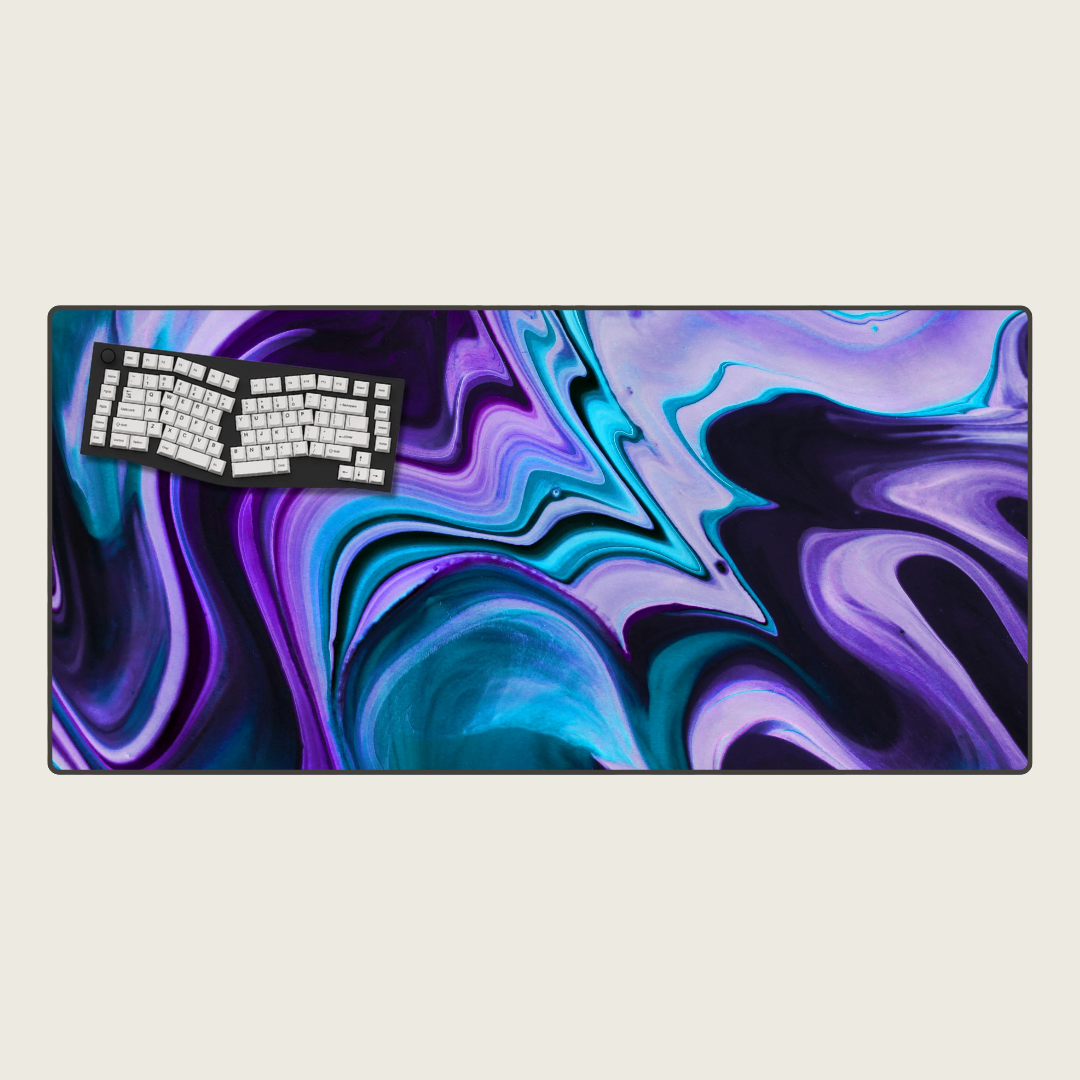 Titan’s Glow - Swirl Mouse Pads