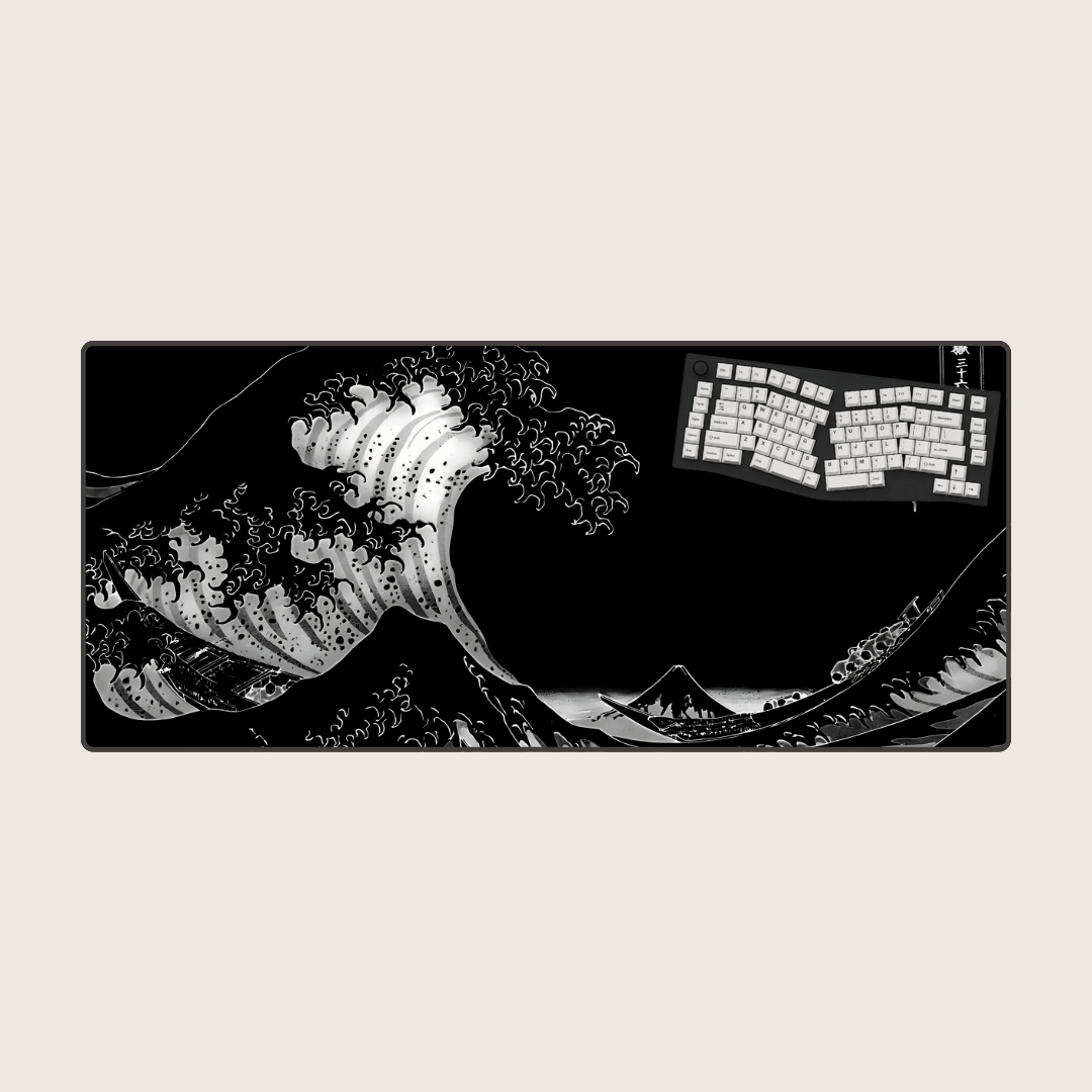 Ghost Break - Great Wave Mouse Pads