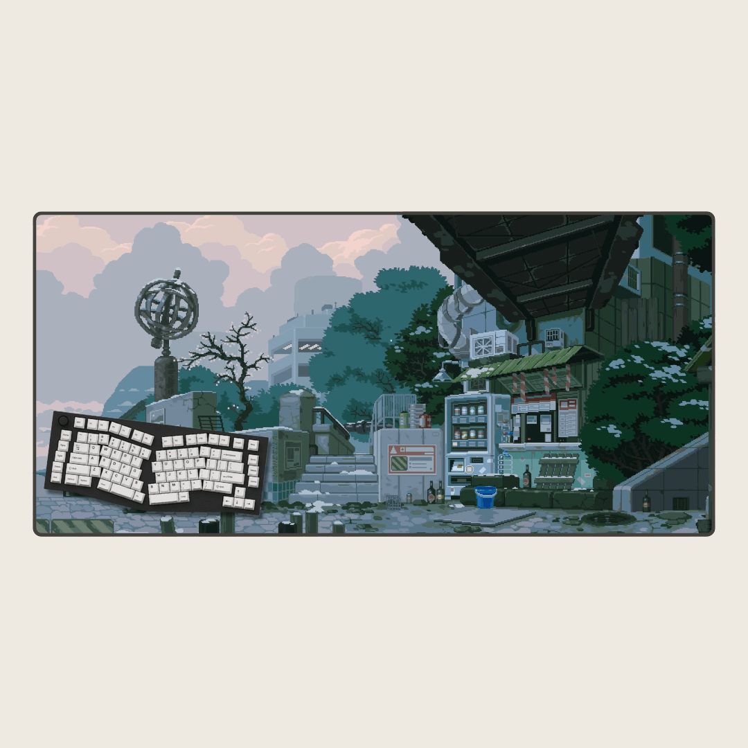 Polarised Peak - Cityscape Mouse Pads