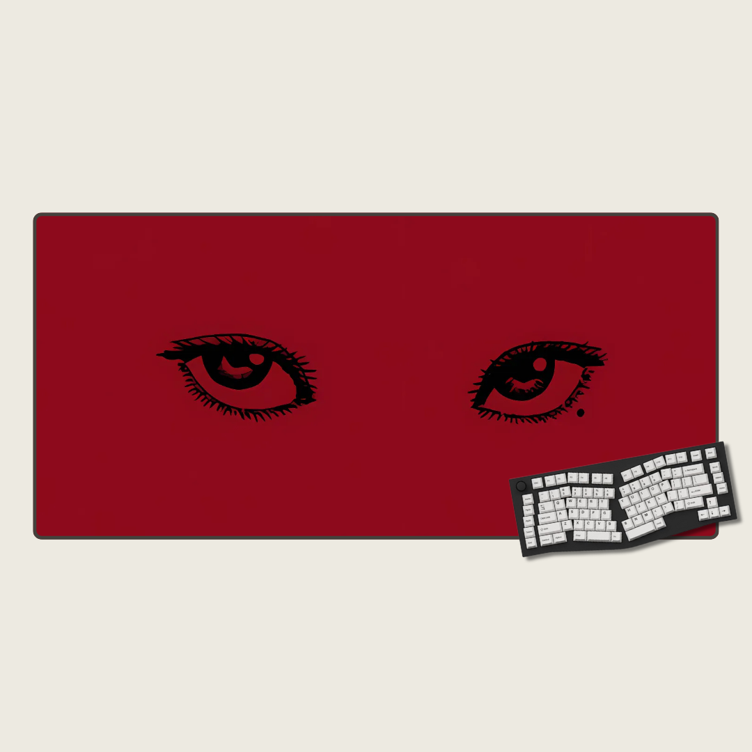 Femme en Rouge - Valentine's Mouse Pads