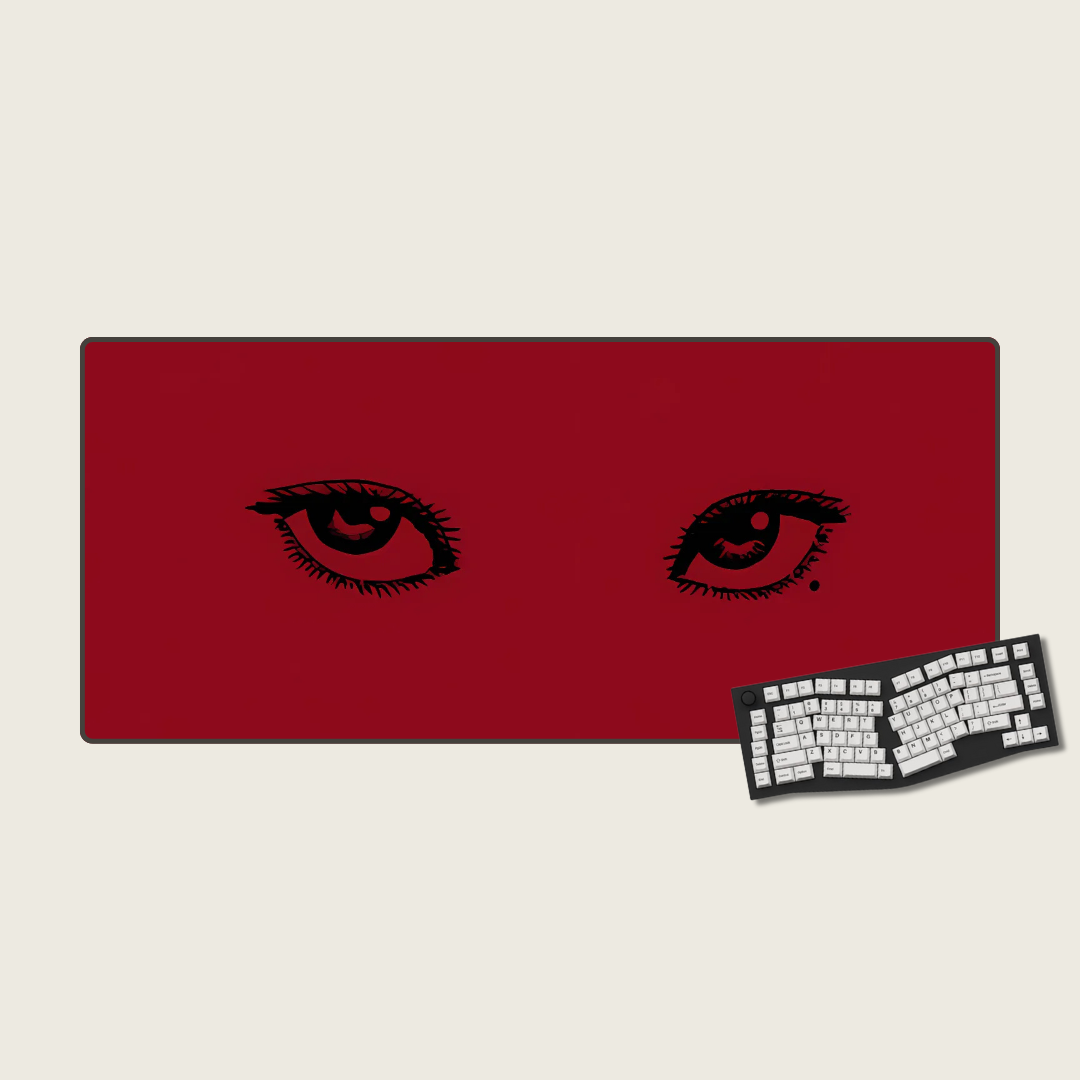 Femme en Rouge - Valentine's Mouse Pads
