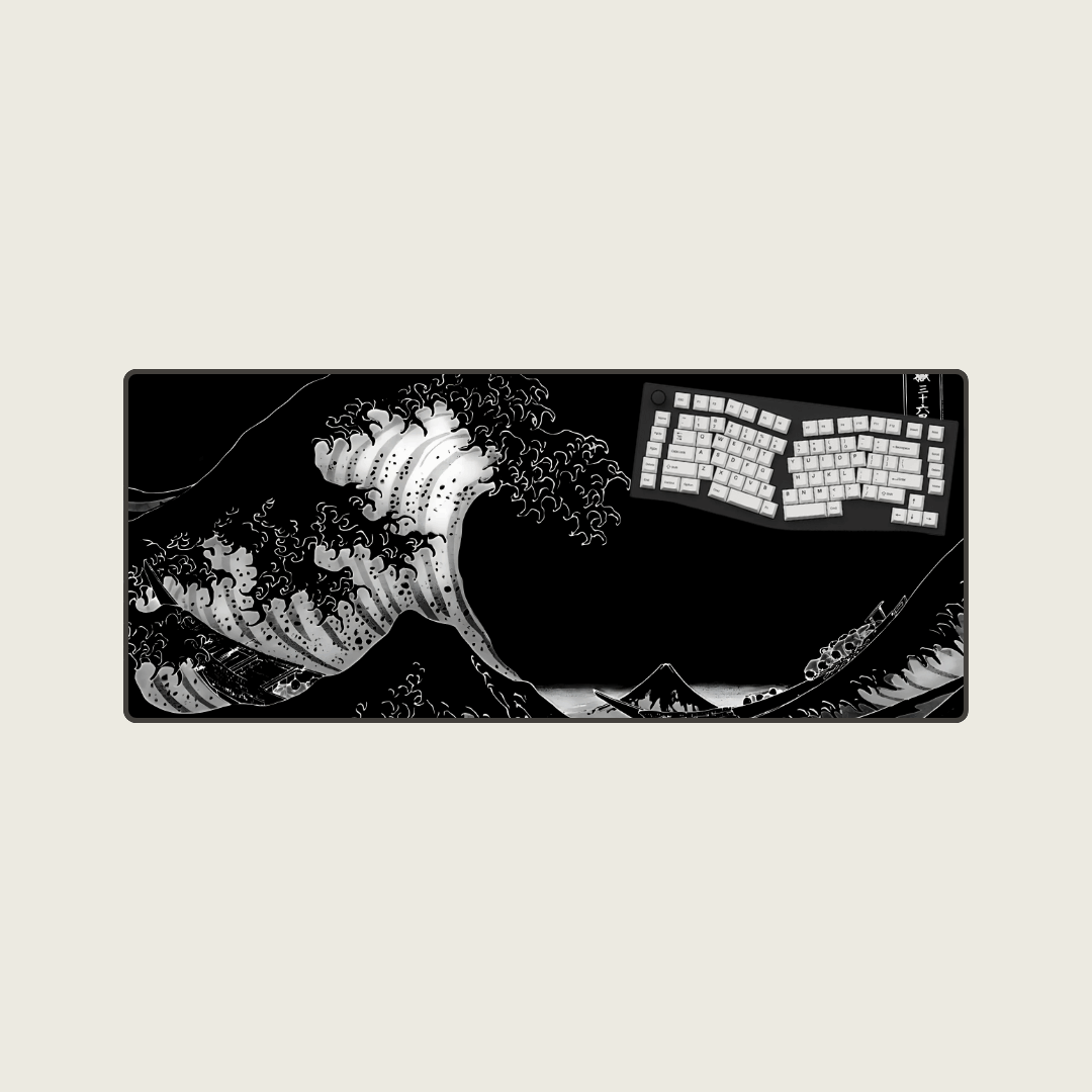 Ghost Break - Great Wave Mouse Pads