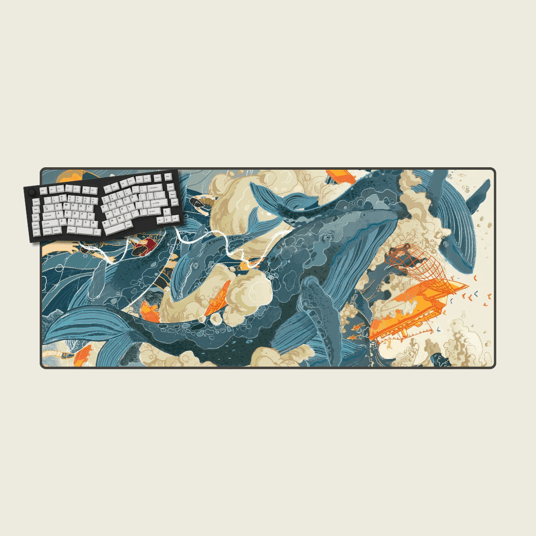 Whale Riders - Legends Mouse Pads