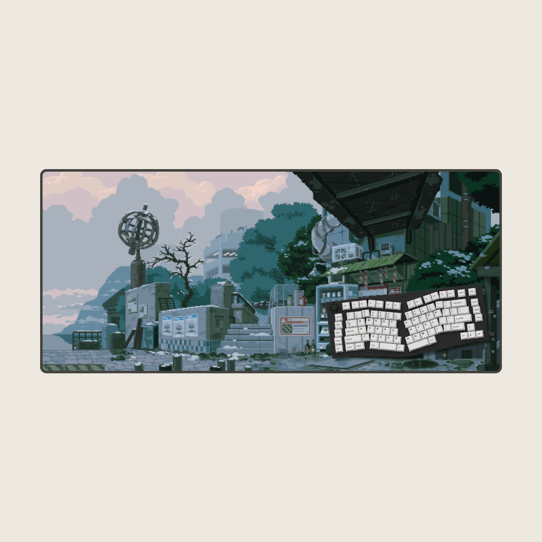 Polarised Peak - Cityscape Mouse Pads