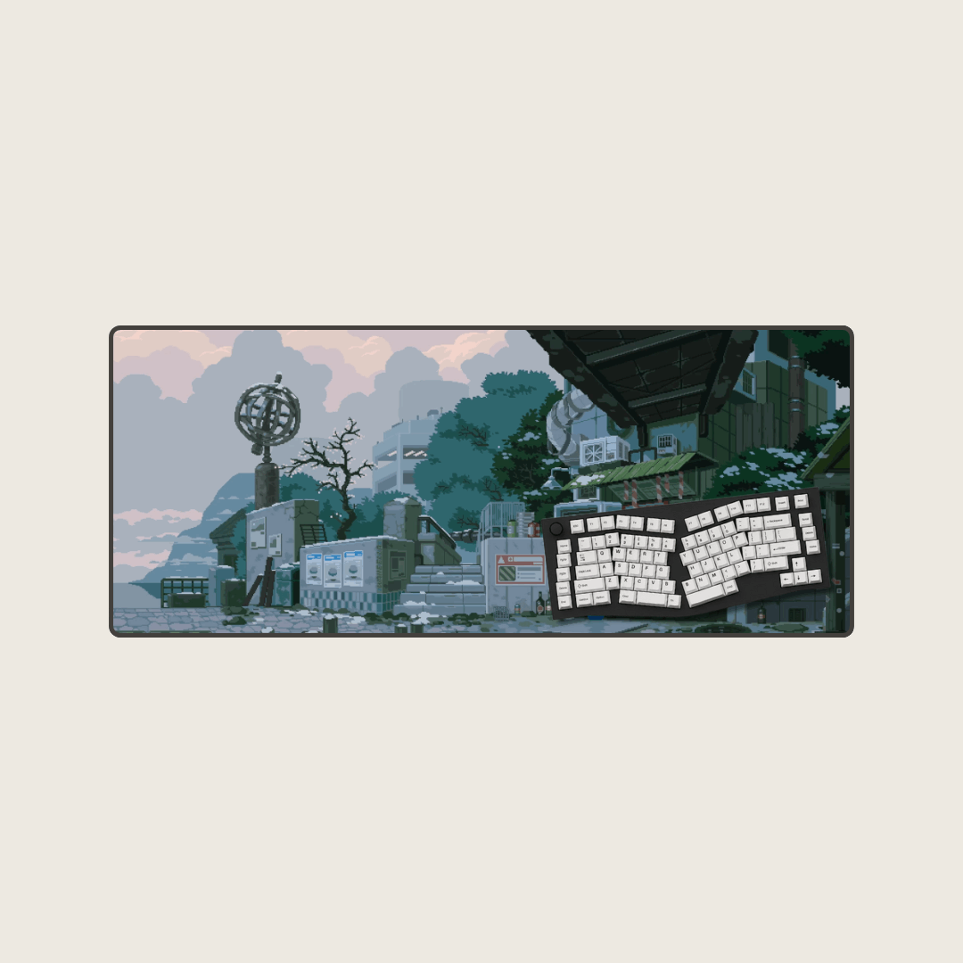 Polarised Peak - Cityscape Mouse Pads
