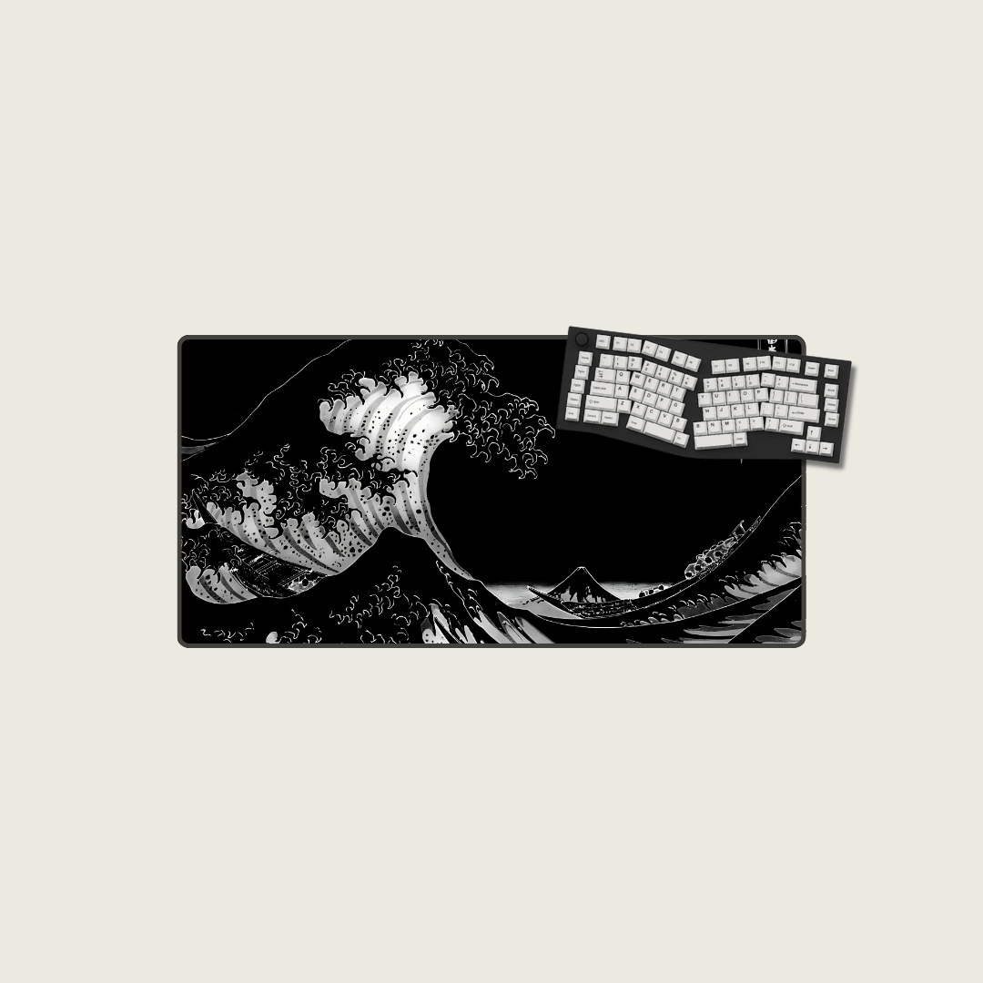 Ghost Break - Great Wave Mouse Pads