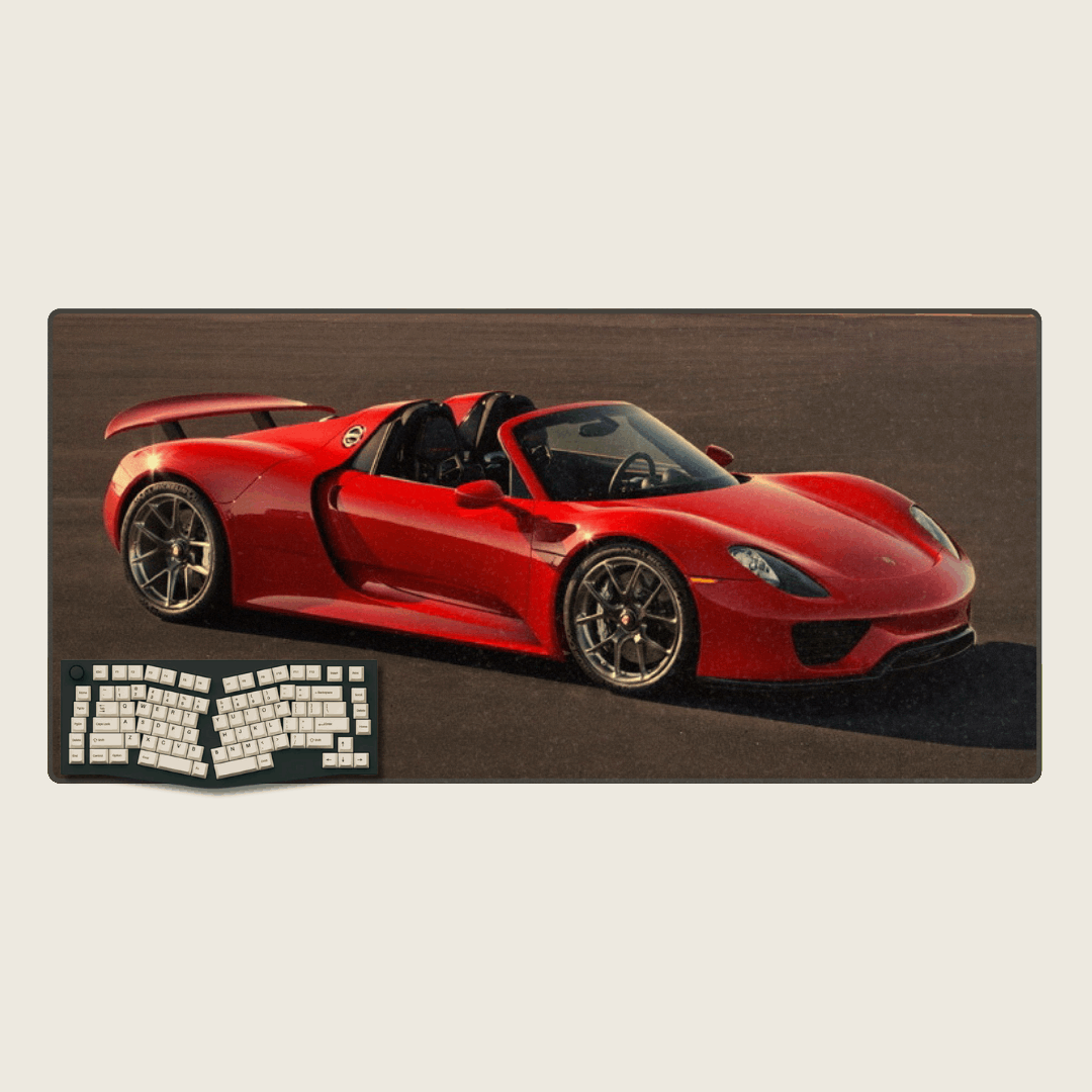 Porsche 918 Spyder - Car Mouse Pads