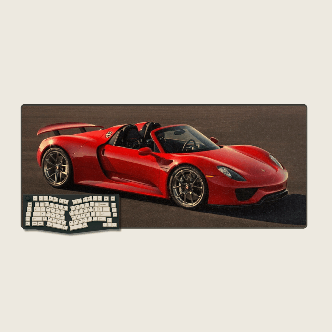 Porsche 918 Spyder - Car Mouse Pads