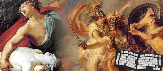 Achilles and Patroclus - Gods & Gladiators Mouse Pads