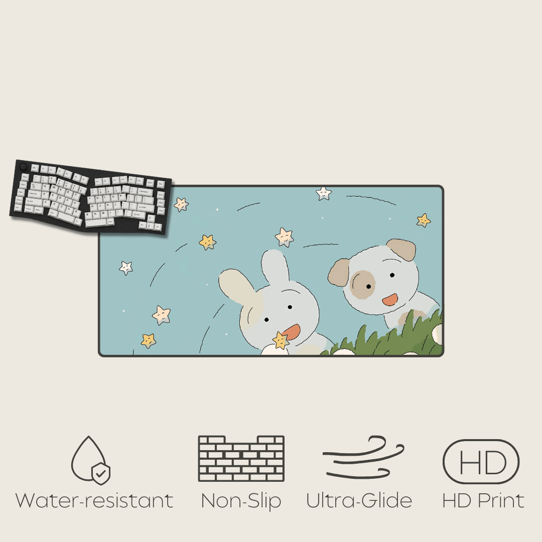 Mirrored Magic - Dream Landscape Mouse Pads