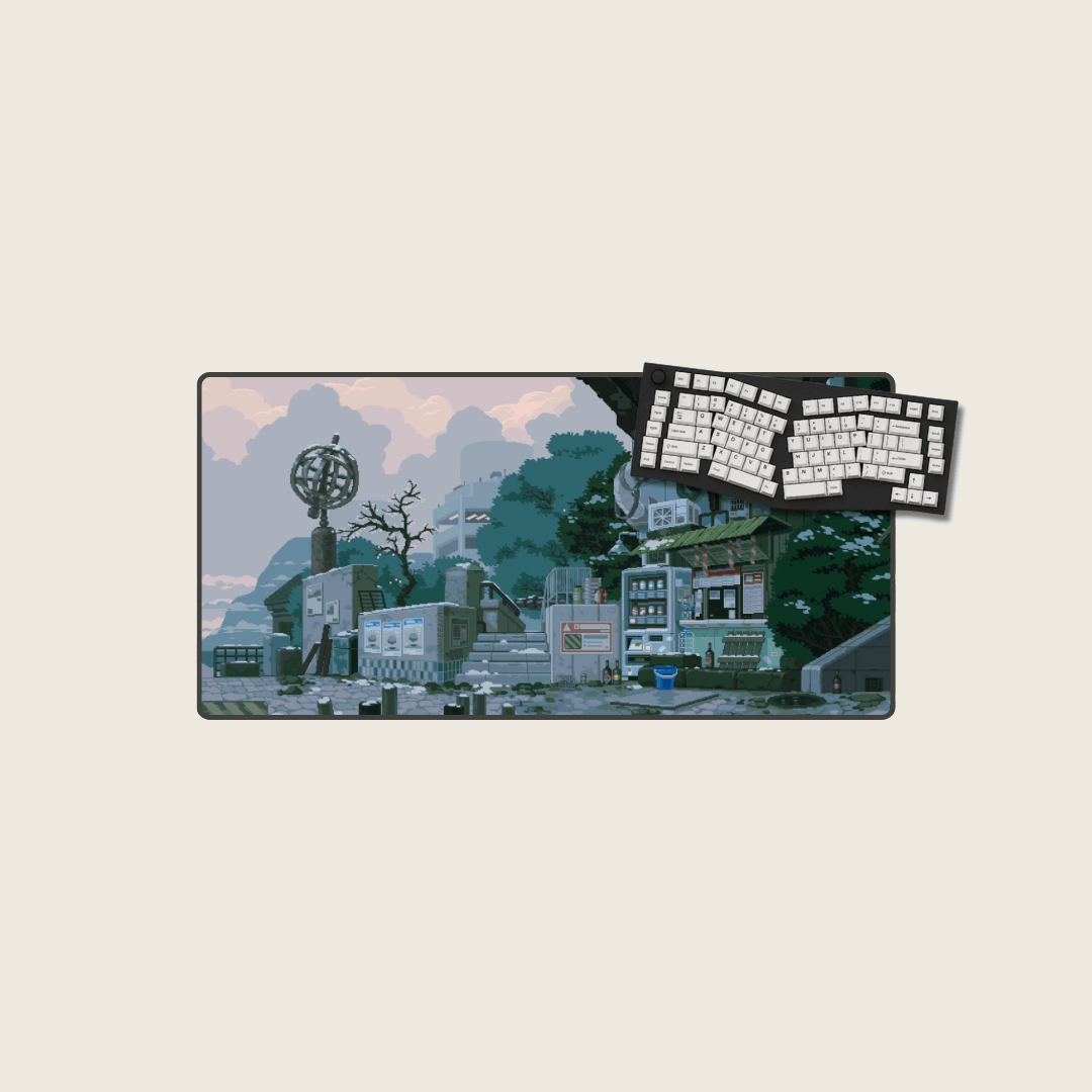 Polarised Peak - Cityscape Mouse Pads