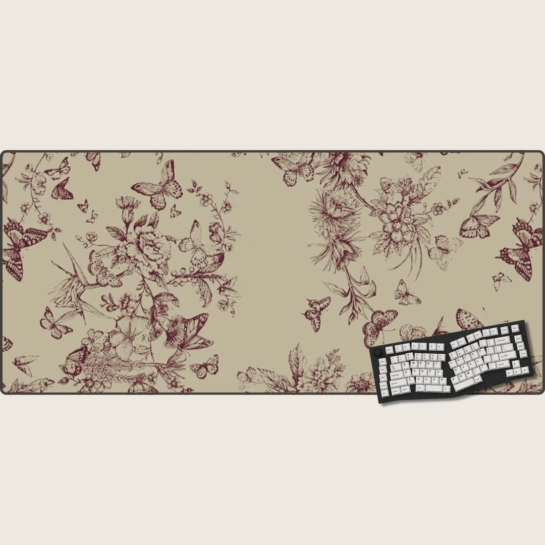 Flutter By - Valentine's Mouse Pads