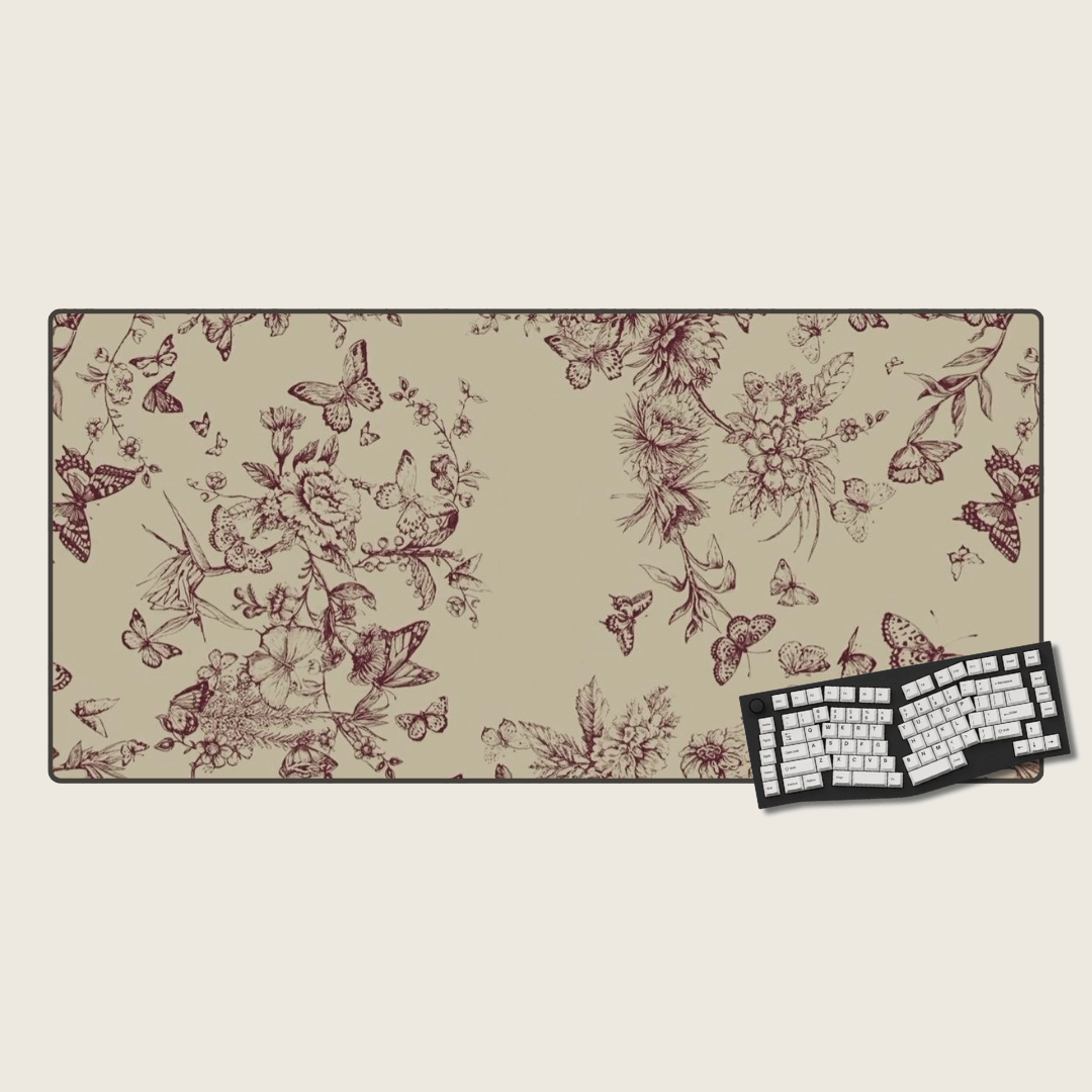 Flutter By - Valentine's Mouse Pads
