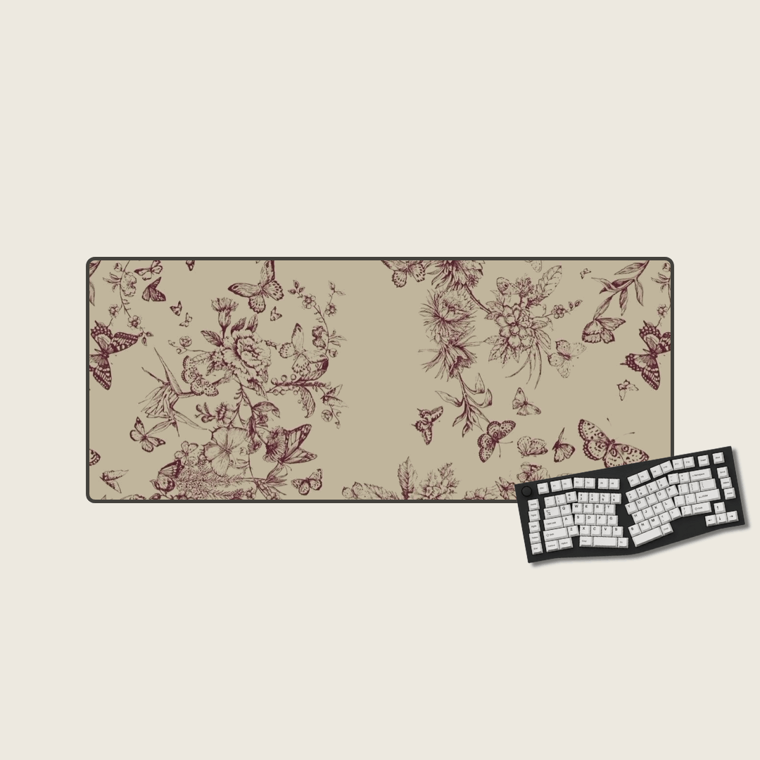 Flutter By - Valentine's Mouse Pads