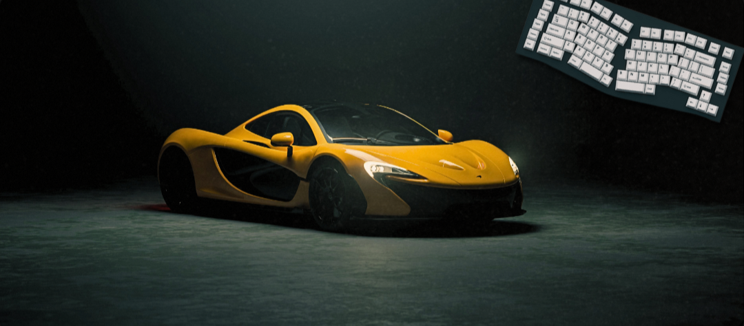 McLaren P1 - Car Mouse Pads