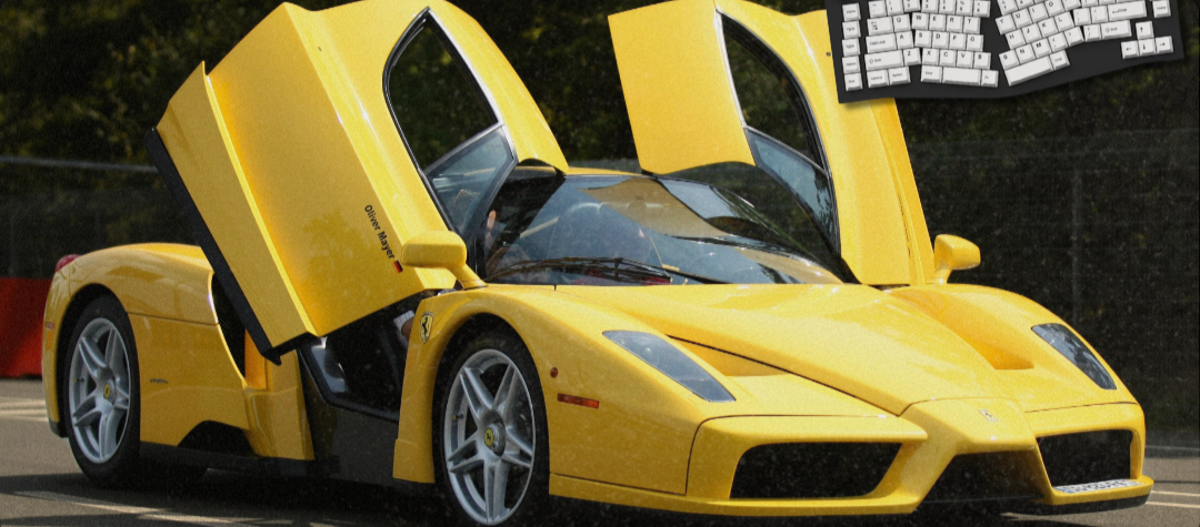 Ferrari Enzo - Car Mouse Pads