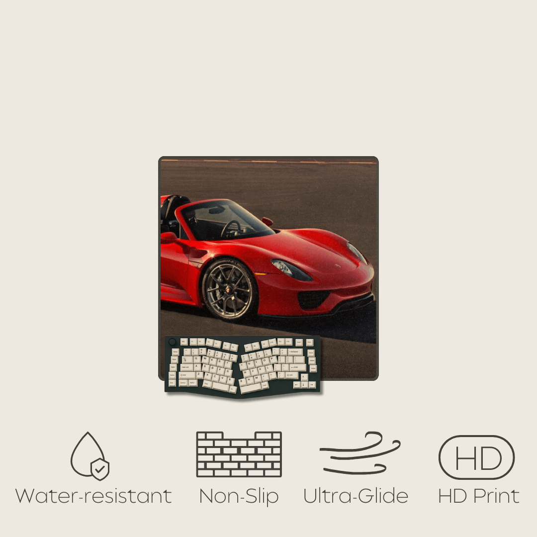Porsche 918 Spyder - Car Mouse Pads