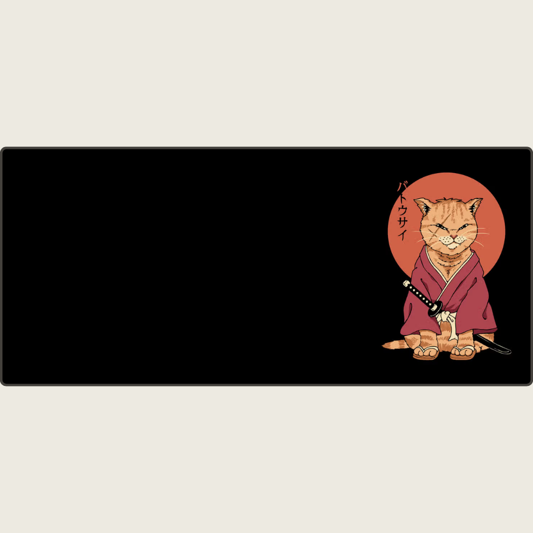 Sunfire - Ninja Cat Mouse Pads