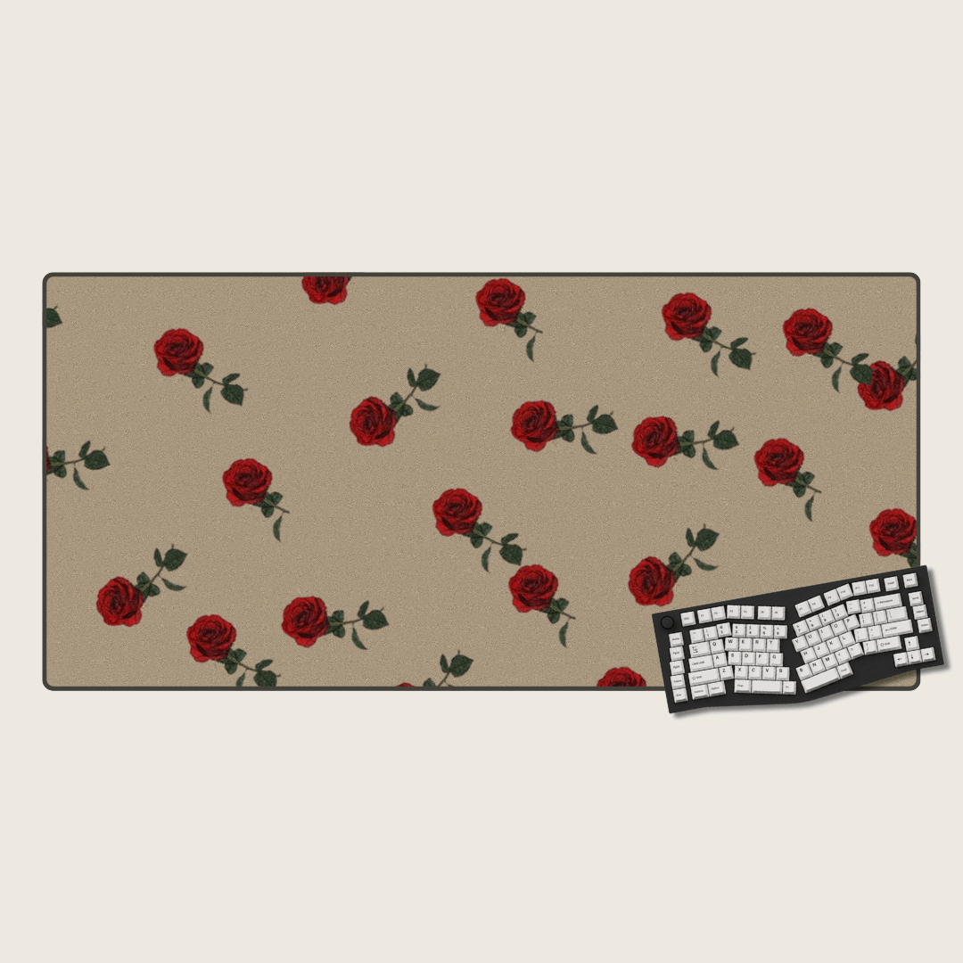 Rosy Whispers - Valentine's Mouse Pads