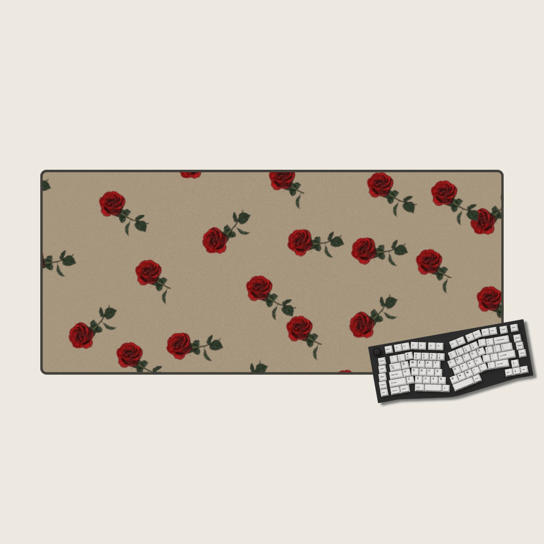 Rosy Whispers - Valentine's Mouse Pads