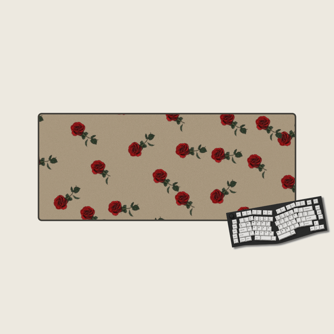 Rosy Whispers - Valentine's Mouse Pads