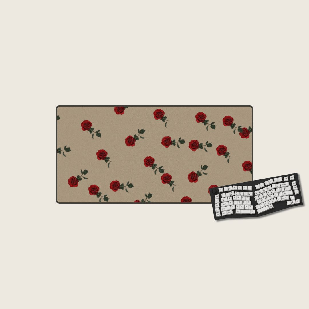 Rosy Whispers - Valentine's Mouse Pads