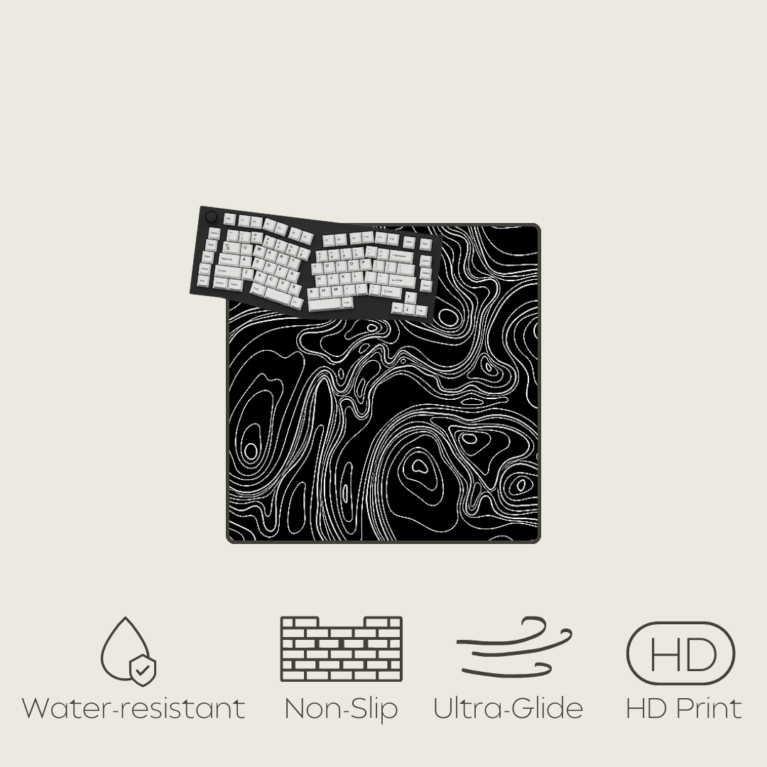 Isotach - Topographic Mouse Pads