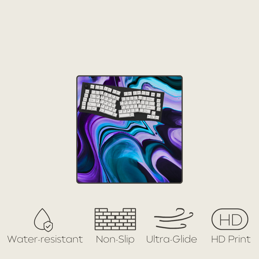 Titan’s Glow - Swirl Mouse Pads