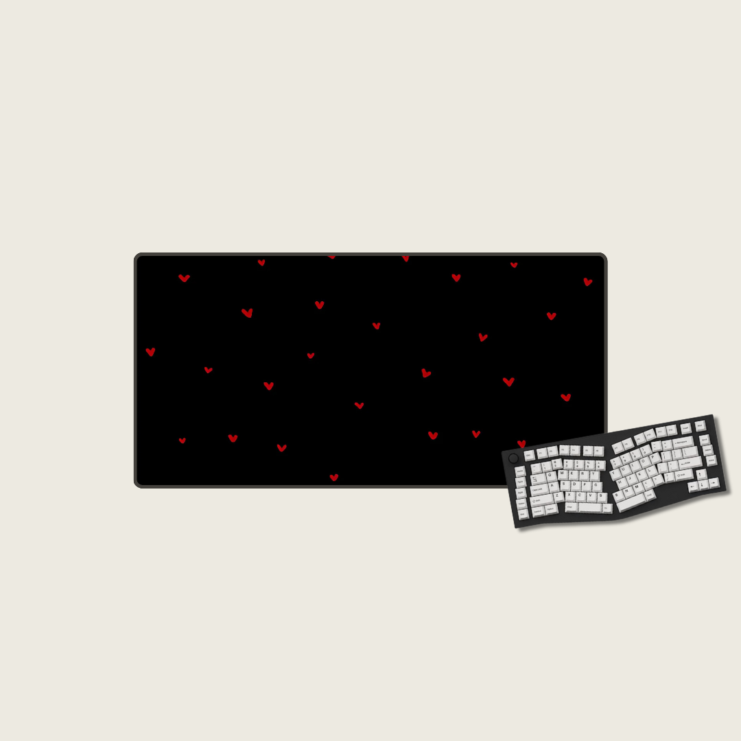 Heart-throb - Valentine's Mouse Pads