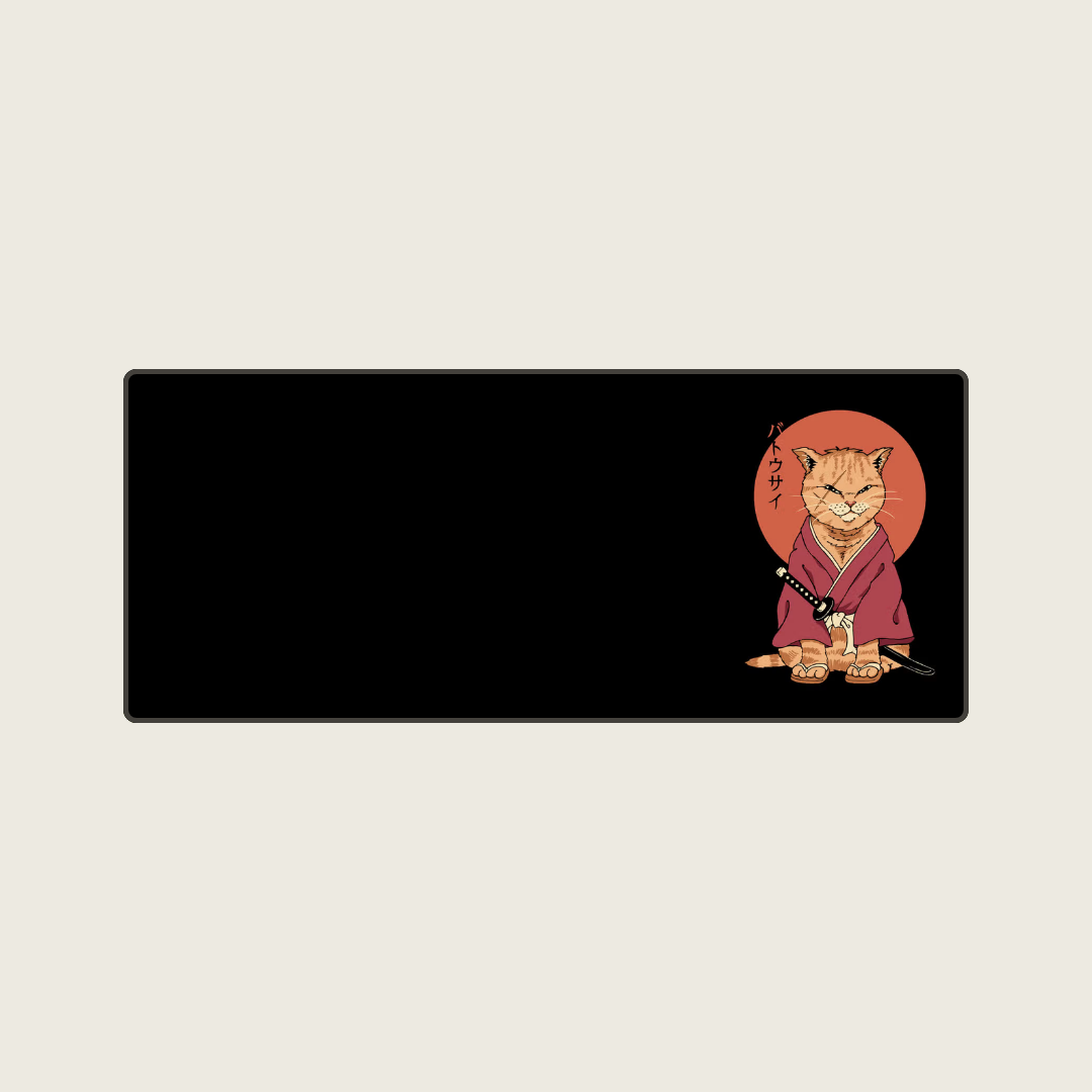Sunfire - Ninja Cat Mouse Pads