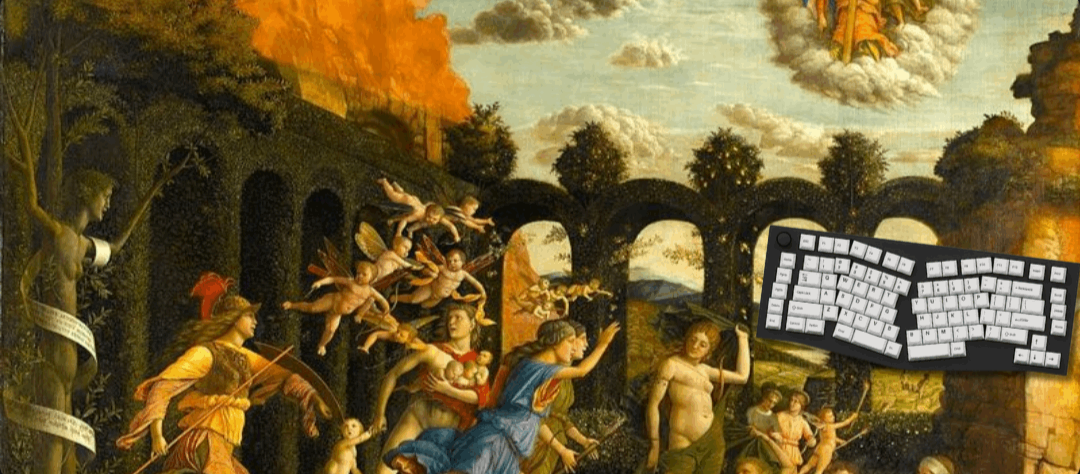 Triumph of the Virtues - Gods & Gladiators Mouse Pads