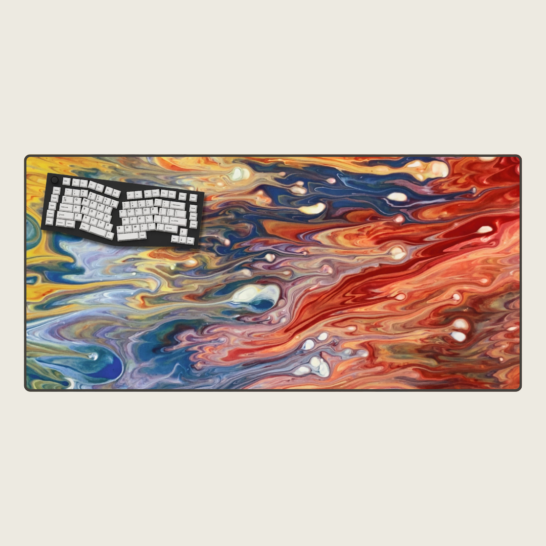 Mercury Mist - Swirl Mouse Pads