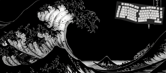 Ghost Break - Great Wave Mouse Pads
