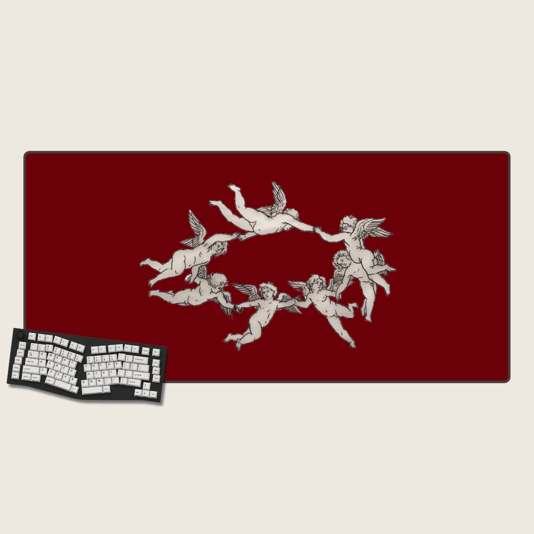 Bound by Wrath - Valentine's Mouse Pads