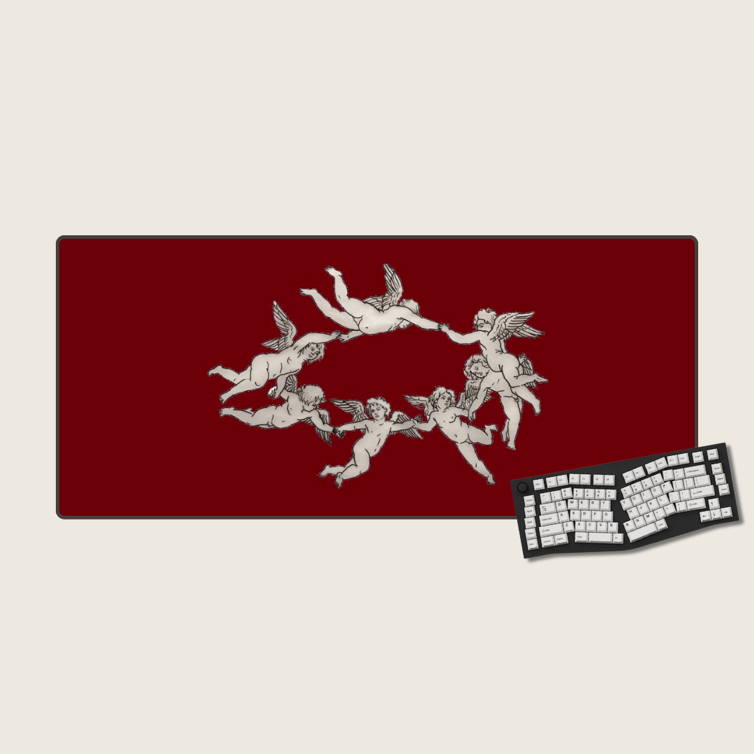 Bound by Wrath - Valentine's Mouse Pads
